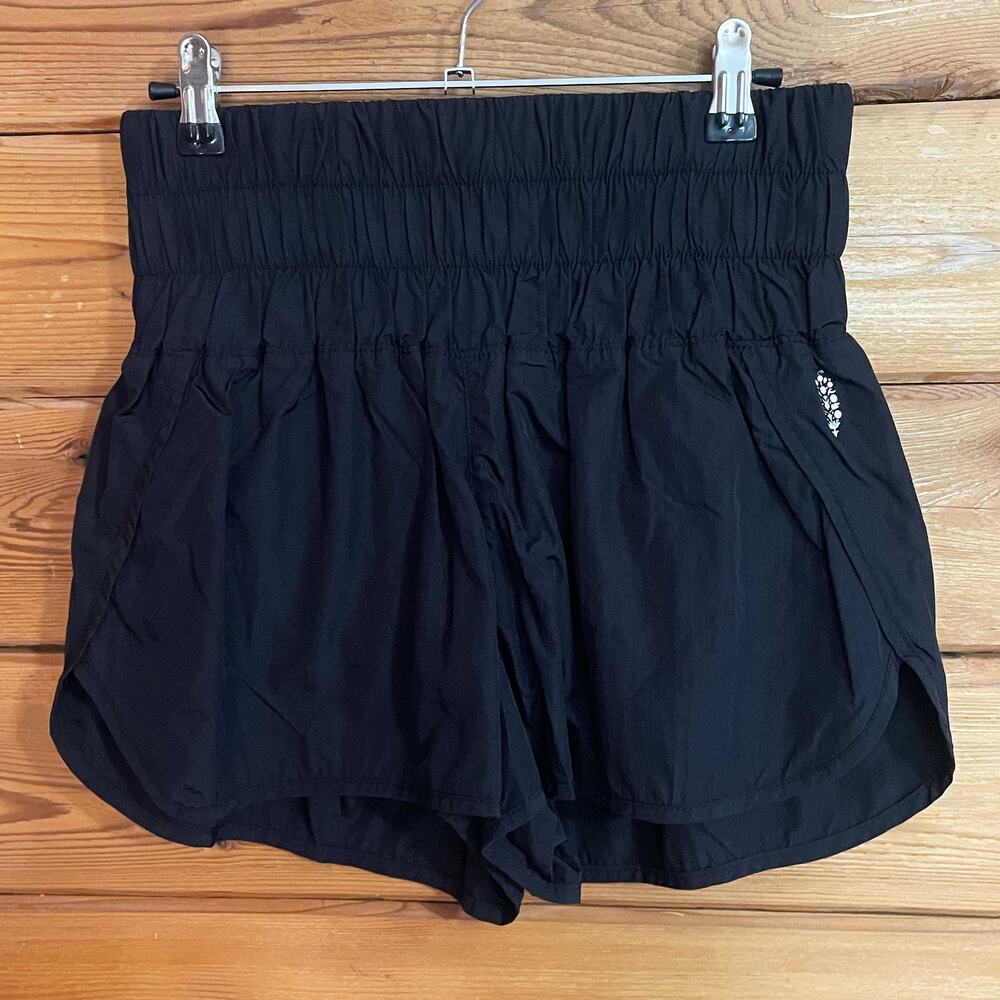Free People Movement Black The Way Home Shorts Womens Small